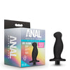 Blush Anal Adventures Platinum Silicone Vibrating Prostate Massager 02 -Black
