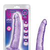 Blush B Yours Plus 7.5" Lust n' Thrust Dildo - Purple