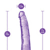 Blush B Yours Plus 7.5" Lust n' Thrust Dildo - Purple