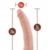 Blush Dr. Skin 7" Cock w/Suction Cup - Vanilla