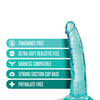 Blush B Yours Plus 7.5" Lust n' Thrust Dildo - Teal