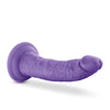 Blush Au Naturel Bold Jack 7.5" Dildo - Purple