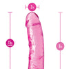 Blush B Yours Plus 8" Roar n Ride Dildo - Pink