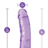 Blush B Yours Plus 8" Roar n Ride Dildo - Purple