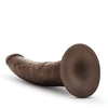 Blush Dr. Skin Glide 7.5" Self Lubricating Dildo - Chocolate