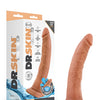 Blush Dr. Skin Glide 7.5" Self Lubricating Dildo - Mocha