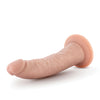 Blush Dr. Skin Plus 7" Posable Dildo - Vanilla