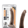 Blush Dr. Skin Plus 7" Posable Dildo - Chocolate