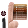 Blush Dr. Skin Dr. Jay 8.75" Cock w/Suction Cup - Vanilla