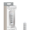 Blush The Collection Glitzy Geo Rechargeable Bullet - Silver