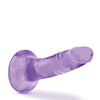 Blush B Yours Plus 5.5" Hard n' Happy Dildo - Purple