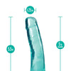 Blush B Yours Plus 5.5" Hard n' Happy Dildo - Teal