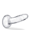 Blush B Yours Plus 5.5" Hard n' Happy Dildo - Clear