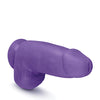 Blush Au Naturel Bold Chub 10" Dildo - Purple