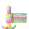 Blush Avant Kaleido Silicone Plug - Lime