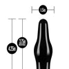 Blush Anal Adventures Pleasure Plug - Black