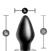 Blush Anal Adventures XXL Plug - Black
