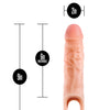 Blush Performance Plus 9" Silicone Cock Sheath Penis Extender - Flesh