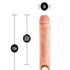 Blush Performance Plus 11.5" Silicone Cock Sheath Penis Extender - Flesh
