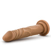 Blush Dr. Skin Realistic Cock Basic 7.5" - Mocha