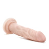 Blush Dr. Skin Silicone Dr. Carter 7.5" Dildo  - Vanilla
