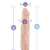 Blush Dr. Skin Silicone Dr. Carter 7.5" Dildo  - Vanilla