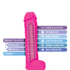 Blush Au Naturel Bold Big John 11.5" Dildo - Pink