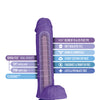 Blush Au Naturel Bold Big John 11.5" Dildo - Purple