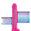 Blush Au Naturel Bold Daddy 14" Dildo - Pink