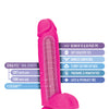Blush Au Naturel Bold Huge 10.5" Dildo - Pink