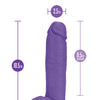 Blush Au Naturel Bold Huge 10.5" Dildo - Purple