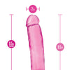 Blush B Yours Plus 9.5" Thrill n Drill - Pink