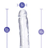 Blush B Yours Plus 9.5" Thrill n Drill - Clear