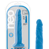 Blush Neo Dual Density 7.5" Cock - Neon Blue