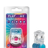 Blush Play with Me One Night Stand Vibrating C Ring - Blue