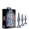 Blush Anal Adventures Matrix Genesis Plug Kit - Silver