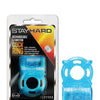 Blush Stay Hard Rechargeable 5 Function Cock Ring- Blue