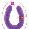 Blush Ruse 18" Slim Double Dong - Purple
