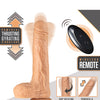 Blush Dr. Skin Silicone Dr. Grey 7" Thrusting Dildo - Vanilla