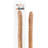 Blush Dr. Skin 18" Double Dildo - Mocha