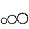 Blush Performance VS4 Pure Premium Silicone Cockring Set - Black