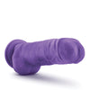 Blush Au Naturel Bold Big Boy 10" Dildo - Purple