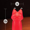 Blush Temptasia Fox Drip Candle - Red
