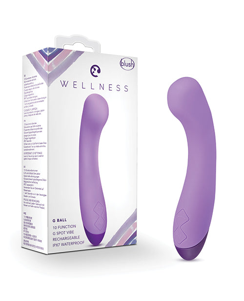 Blush Wellness G Ball Vibrator - Purple