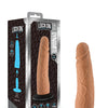 Blush Lock On 7" Dynamite Dildo w/Suction Cup Adapter - Mocha
