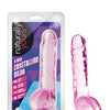 Blush Naturally Yours 8" Crystalline Dildo - Rose
