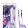 Blush Naturally Yours 8" Crystalline Dildo - Amethyst