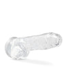 Blush Naturally Yours 8" Crystalline Dildo - Diamond