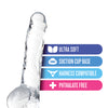 Blush Naturally Yours 8" Crystalline Dildo - Diamond
