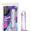 Blush Naturally Yours 7" Crystalline Dildo - Amethyst